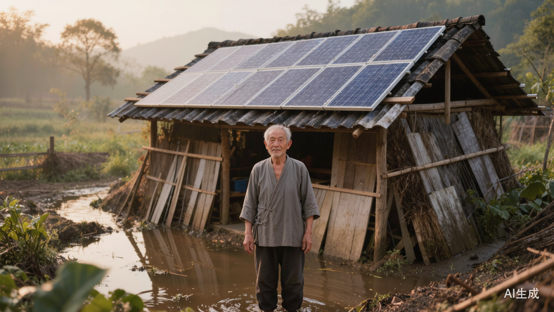 光伏下乡变“毁房陷阱”:农户拉闸维权,反被公司“威胁起诉”